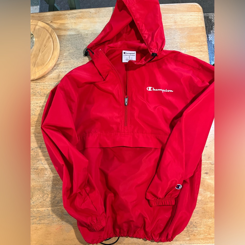Champion Windbreaker Pullover Medium - image 1